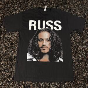 Russ Diemon 2018‎ Tour Merch Black T Shirt Men Sz M Preowned